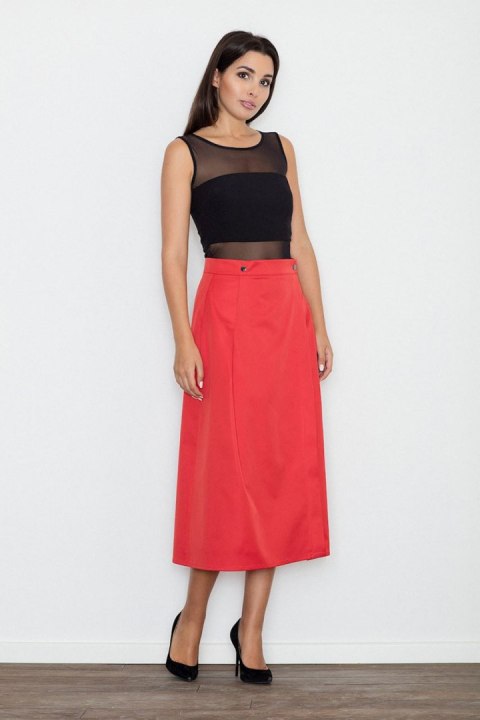 Spódnica Model M554 Red - Figl Spódnica Model M554 Red - Figl
