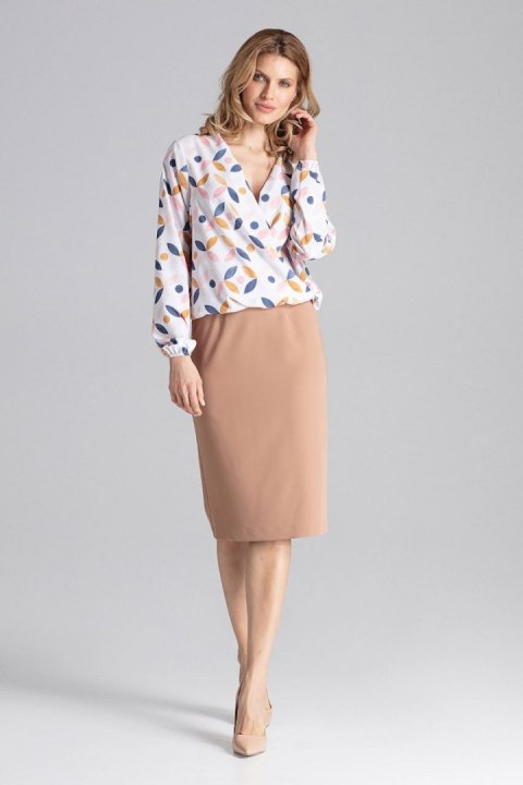 Spódnica Model M658 Brown - Figl Spódnica Model M658 Brown - Figl