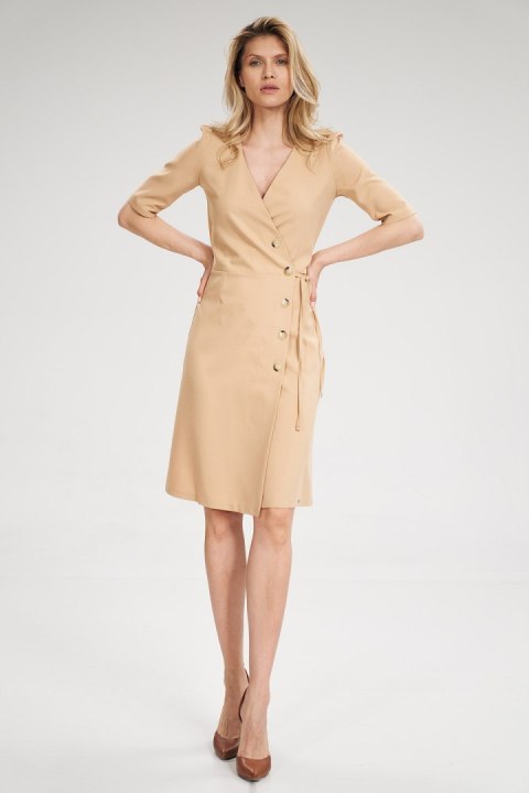 Sukienka Model M703 Beige - Figl Sukienka Model M703 Beige - Figl