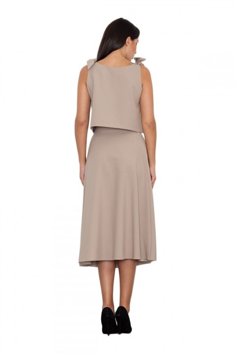 Spódnica Komplet Model M578 Beige - Figl Spódnica Komplet Model M578 Beige - Figl