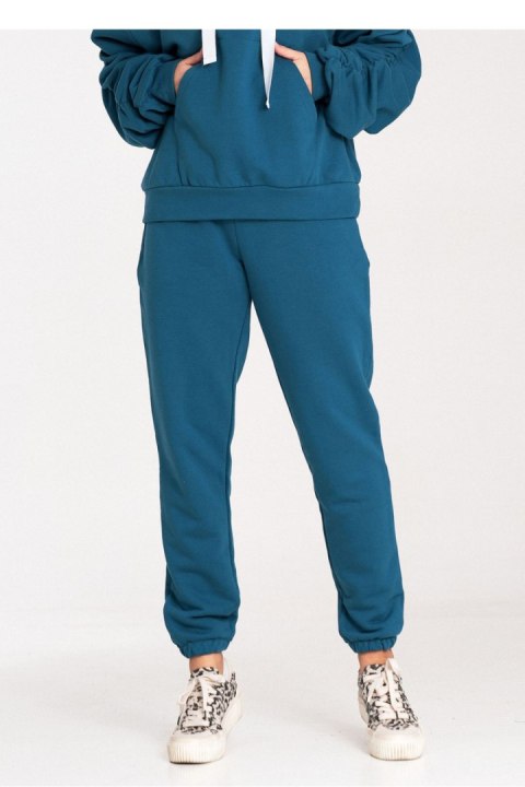 Spodnie Damskie Model M1056 Blue - Figl Spodnie Damskie Model M1056 Blue - Figl