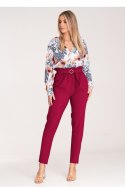 Spodnie Damskie Model M1072 Bordo - Figl