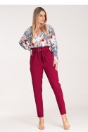 Spodnie Damskie Model M1072 Bordo - Figl