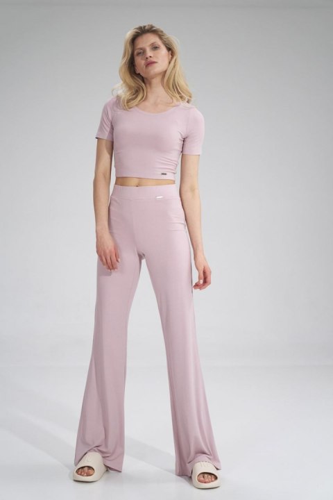 Spodnie Damskie Model M749 Pink - Figl Spodnie Damskie Model M749 Pink - Figl