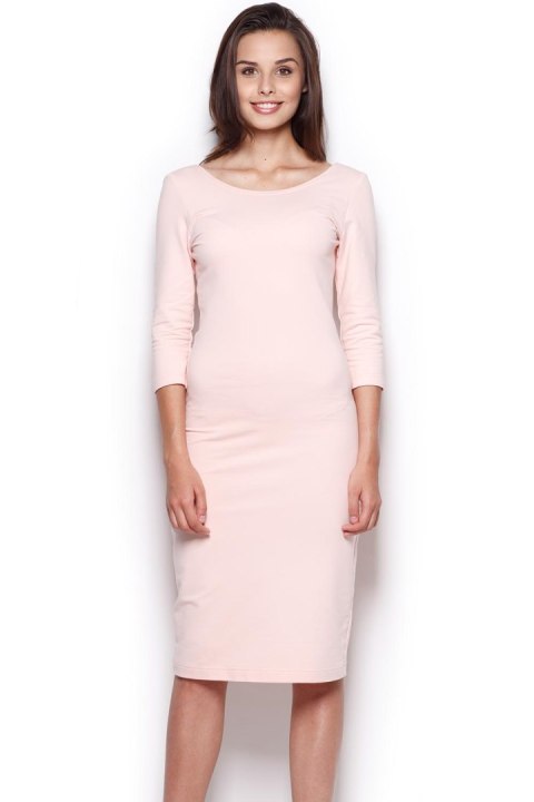 Sukienka Model 301 Pink - Figl Sukienka Model 301 Pink - Figl