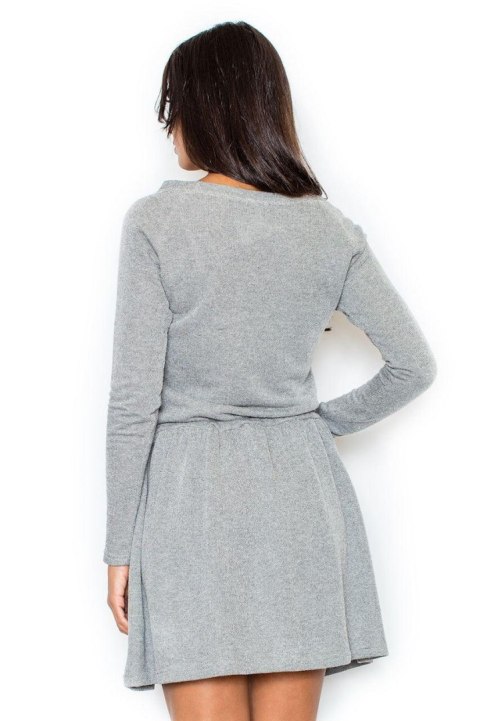 Sukienka Model 334 Dark Grey - Figl Sukienka Model 334 Dark Grey - Figl