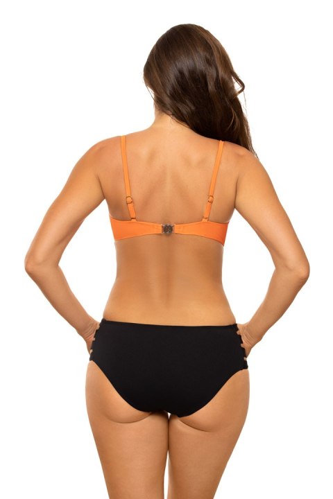 Kostium dwuczęściowy Kostium kąpielowy Model Benina M-641 Orange/Black - Marko Kostium dwuczęściowy Kostium kąpielowy Model Benina M-641 Orange/Black - Marko