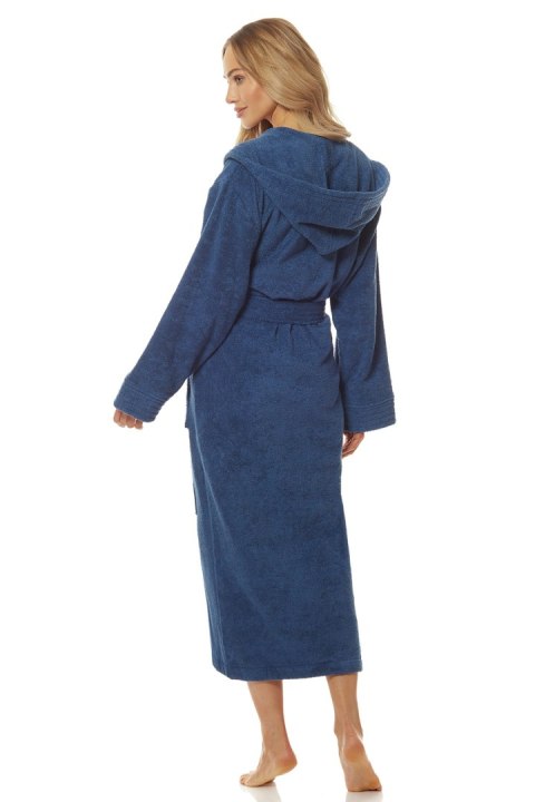 Szlafrok Damski Model 2102 Navy - L&L collection Szlafrok Damski Model 2102 Navy - L&L collection