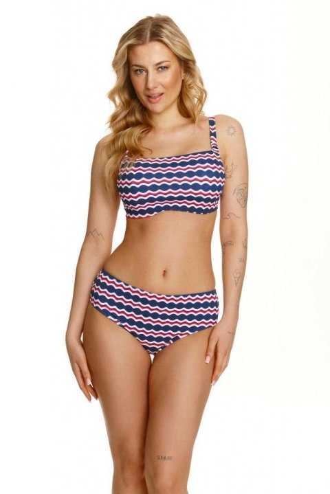 Kostium dwuczęściowy Biustonosz kąpielowy Model Sailor Big Top Blue - Lupo Line Kostium dwuczęściowy Biustonosz kąpielowy Model Sailor Big Top Blue - Lupo Line