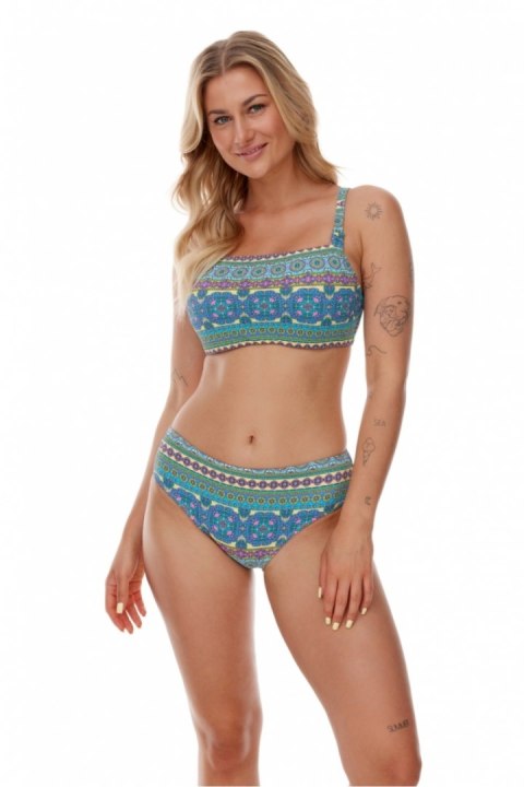 Kostium dwuczęściowy Figi kąpielowe 1 Model Big Model Elba Multicolor - Lupo Line Kostium dwuczęściowy Figi kąpielowe 1 Model Big Model Elba Multicolor - Lupo Line