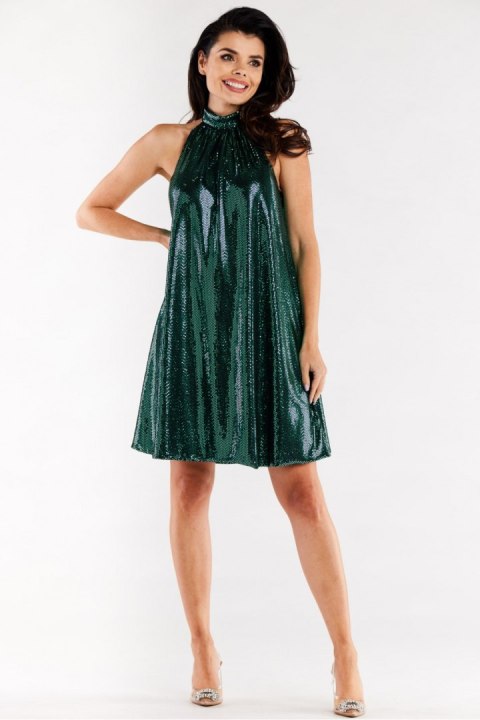 Sukienka Model A563 Green Dots - awama Sukienka Model A563 Green Dots - awama