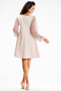 Sukienka Model A622 Beige - awama Hurtownia odzieży on-line, moda damska, bielizna i obuwie dla kobiet - Matterhorn.pl