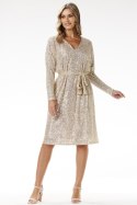 Sukienka Model A690 Beige - awama