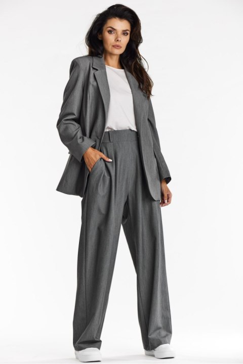 Żakiet Model A676 Grey - awama Żakiet Model A676 Grey - awama